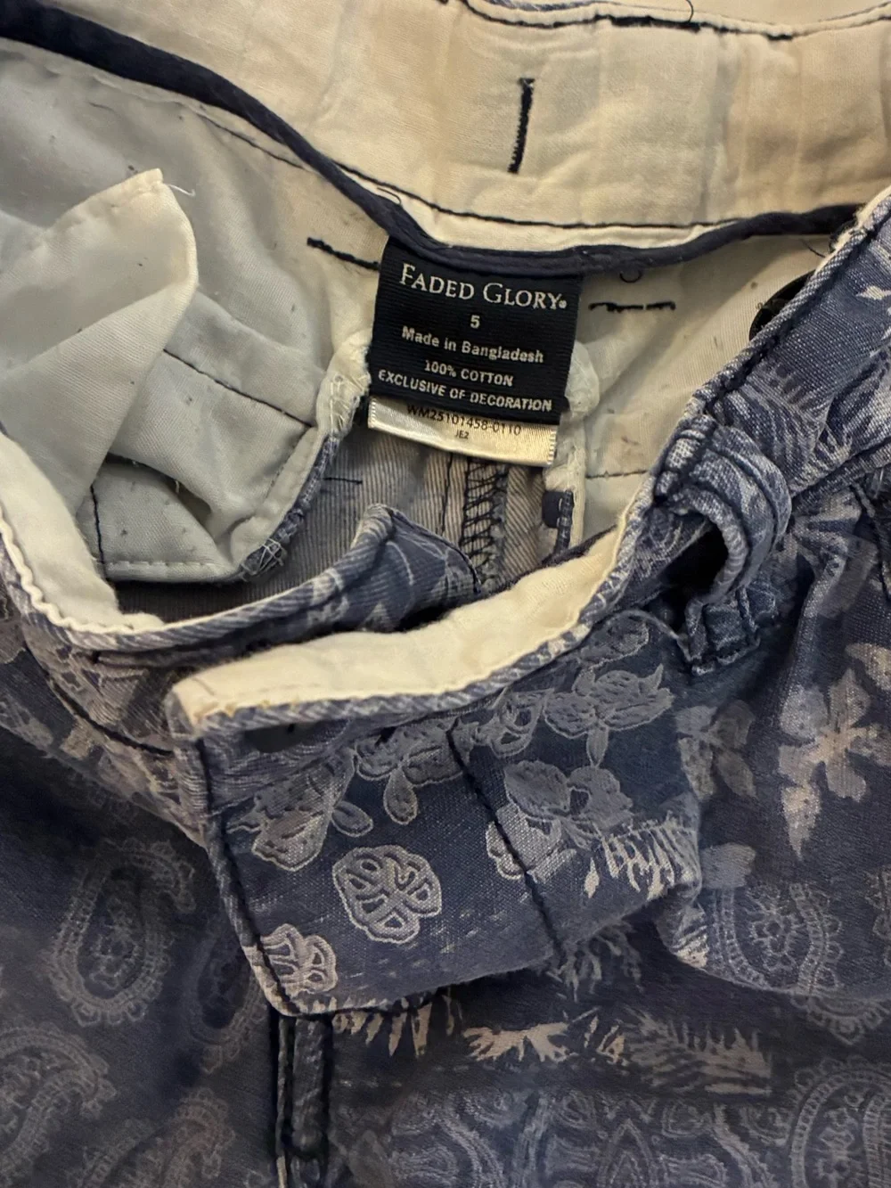 Bundle of 3 Boys Shorts - 2 Pair Size 5 with adjustable waists & 1 Pair Size 6.
